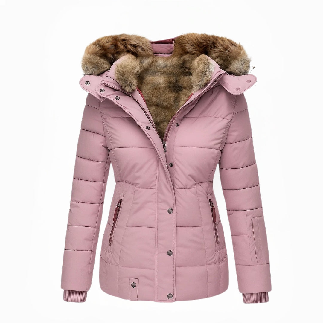 Olivia | Cozy Winter Jacket with Soft Fur Lining