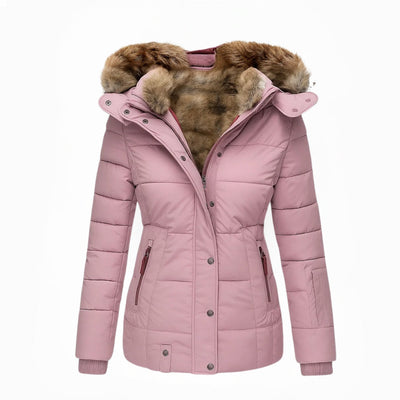 Olivia | Cozy Winter Jacket with Soft Fur Lining