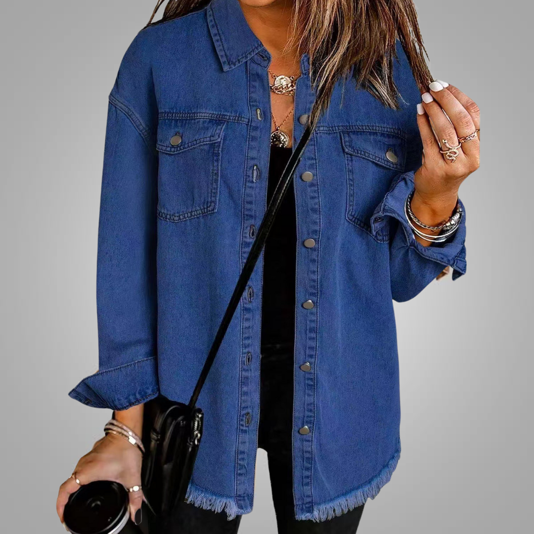 Kaja™ | Retro Denim Jacket