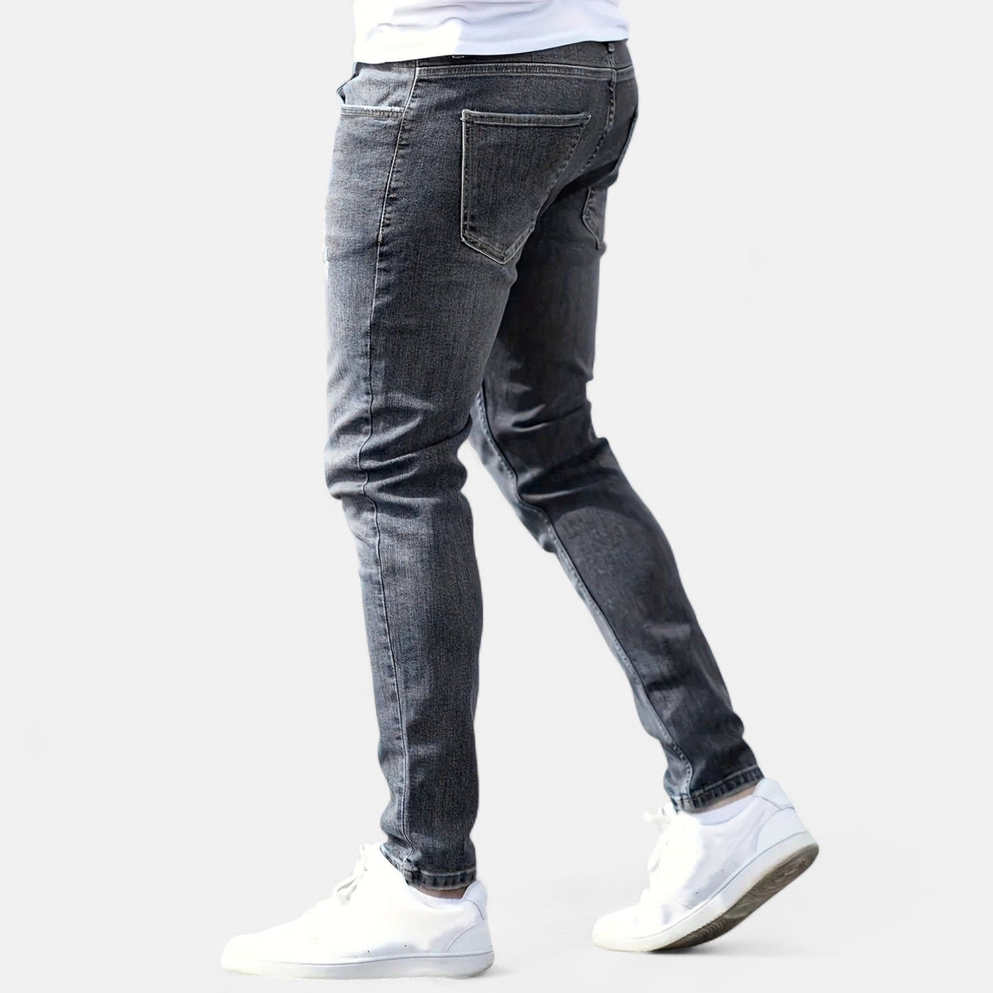 Ermes™ | Slim Fit Jeans med Rivet Design