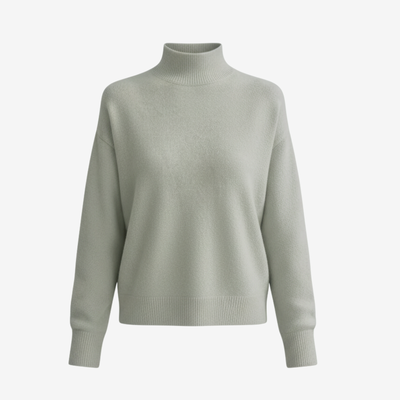 Charlotte™ | Myk Strikkegenser – Minimalistisk varme og stil