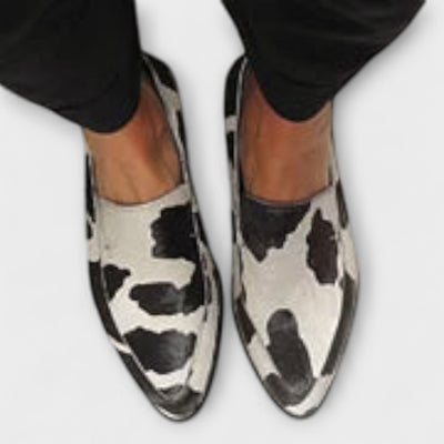 Aveline | Trendy loafers med unikt mønster