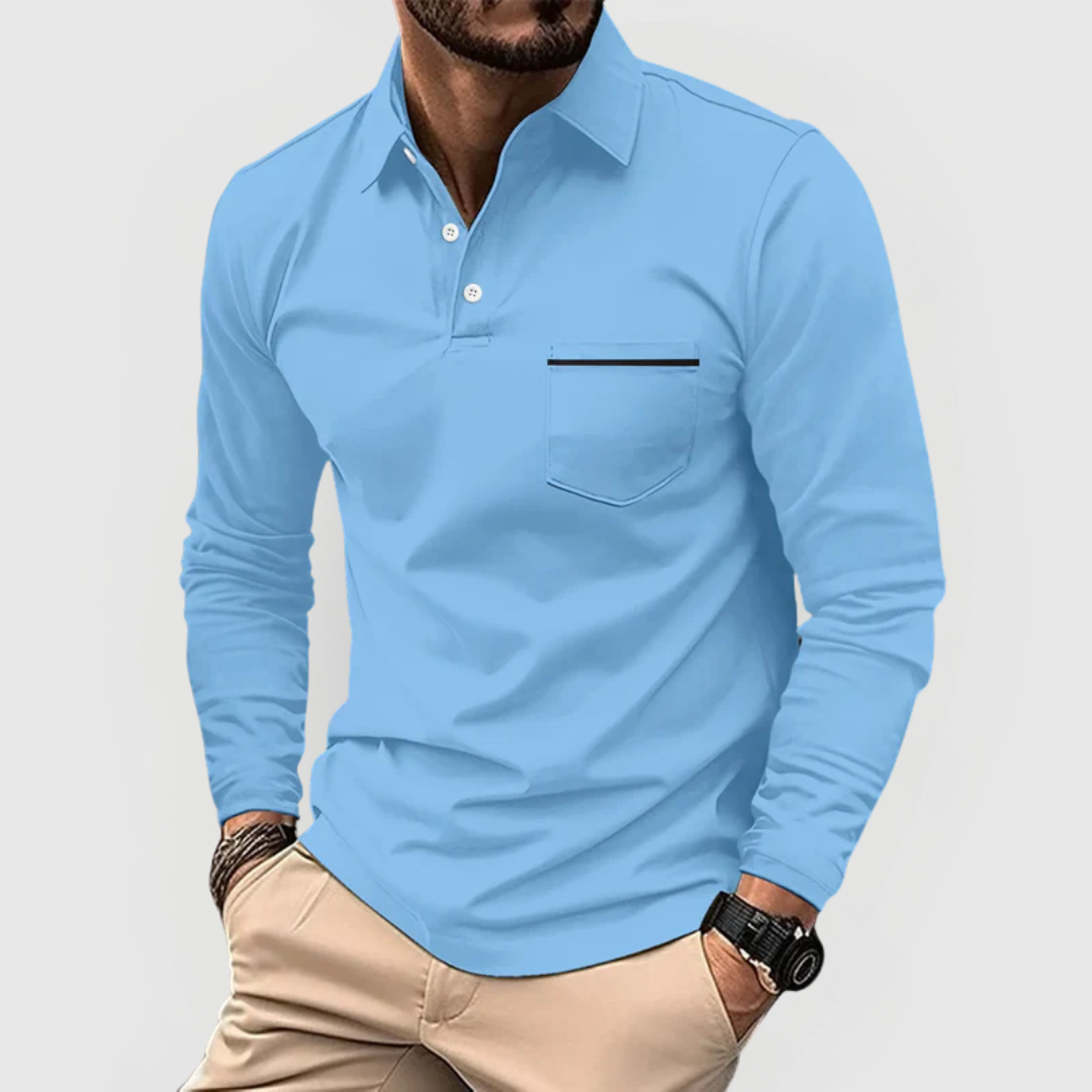 Rafaele™ | Elegant og komfortabel polo med praktisk lomme