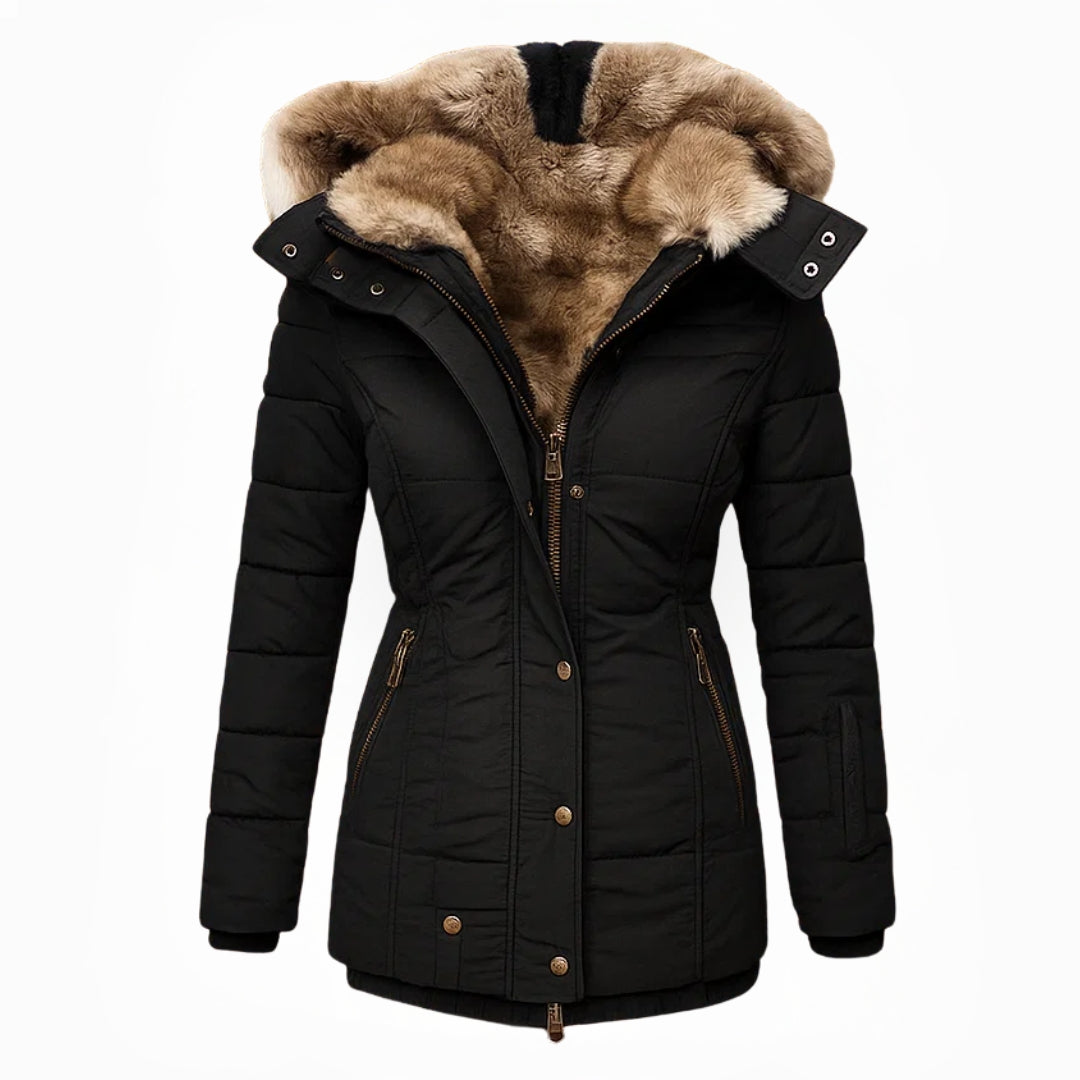Olivia | Cozy Winter Jacket with Soft Fur Lining