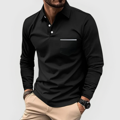 Rafaele™ | Elegant og komfortabel polo med praktisk lomme
