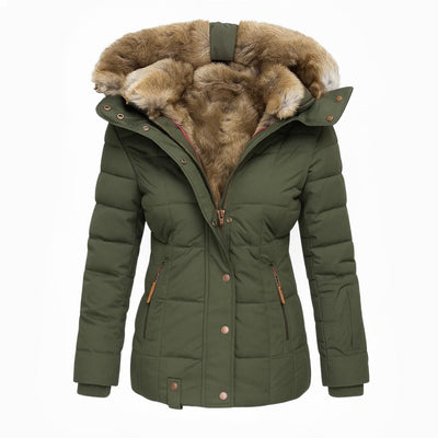 Olivia | Cozy Winter Jacket with Soft Fur Lining