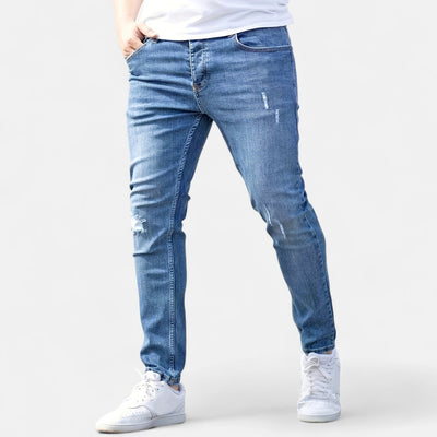 Ermes™ | Slim Fit Jeans med Rivet Design
