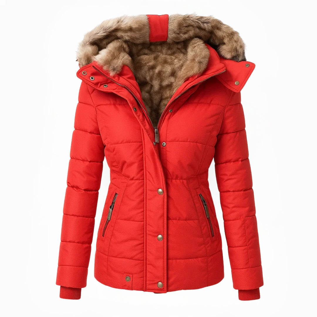 Olivia | Cozy Winter Jacket with Soft Fur Lining