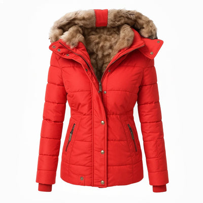 Olivia | Cozy Winter Jacket with Soft Fur Lining