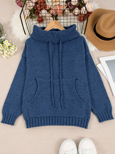 Laila | Langermet Genser Med Lomme