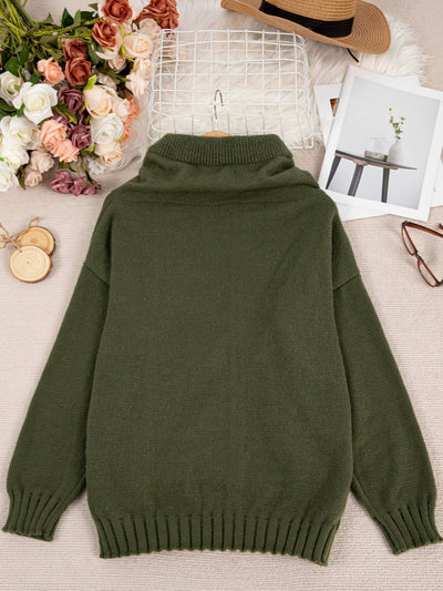 Laila | Langermet Genser Med Lomme