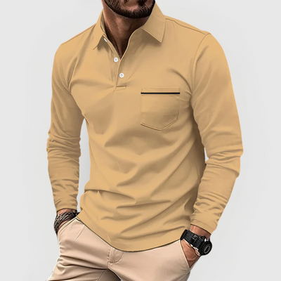 Rafaele™ | Elegant og komfortabel polo med praktisk lomme