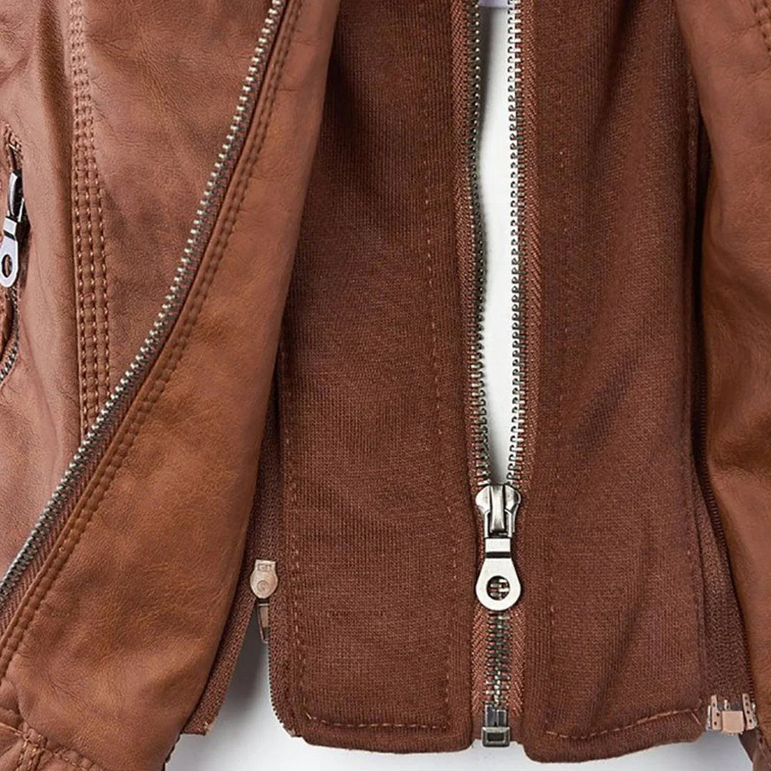 Idun | Sturdy and Elegant Leather Jacket
