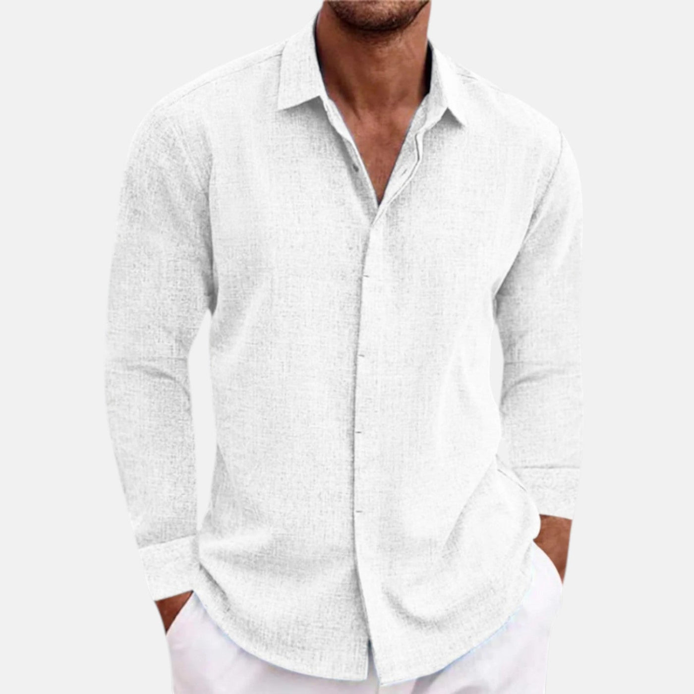 Giancarlo™ | Klassisk Lin Skjorte