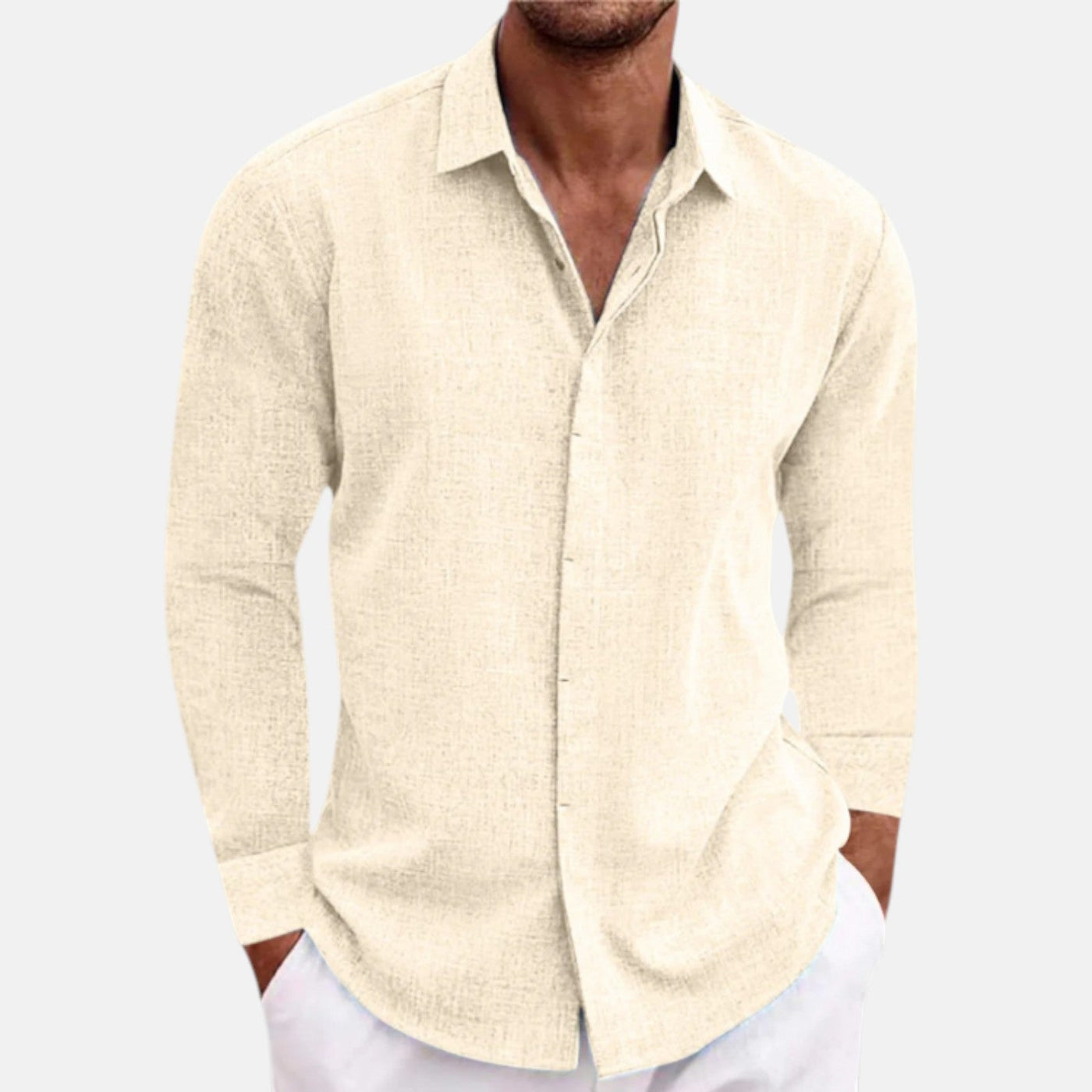 Giancarlo™ | Klassisk Lin Skjorte