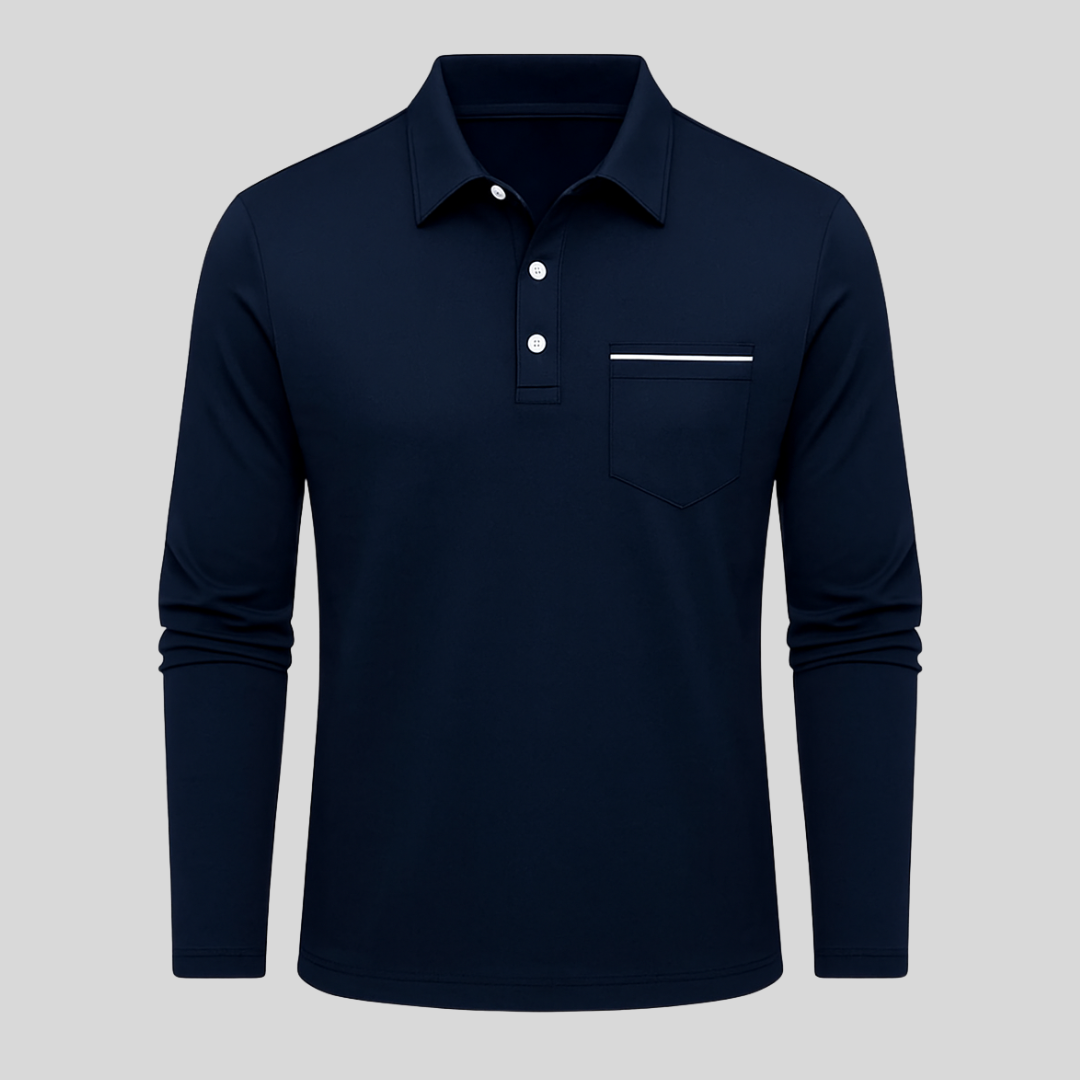 Rafaele™ | Elegant og komfortabel polo med praktisk lomme