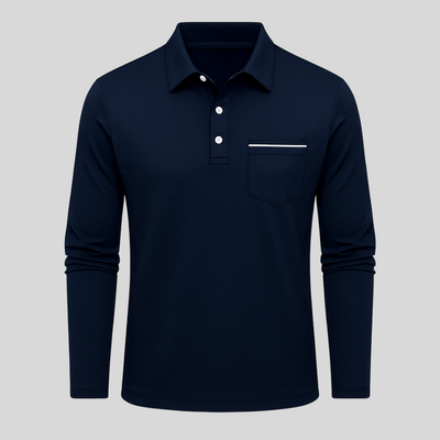 Rafaele™ | Elegant og komfortabel polo med praktisk lomme