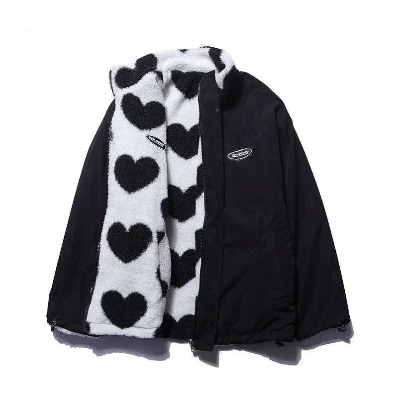 Freya | Reversible Heart Jacket
