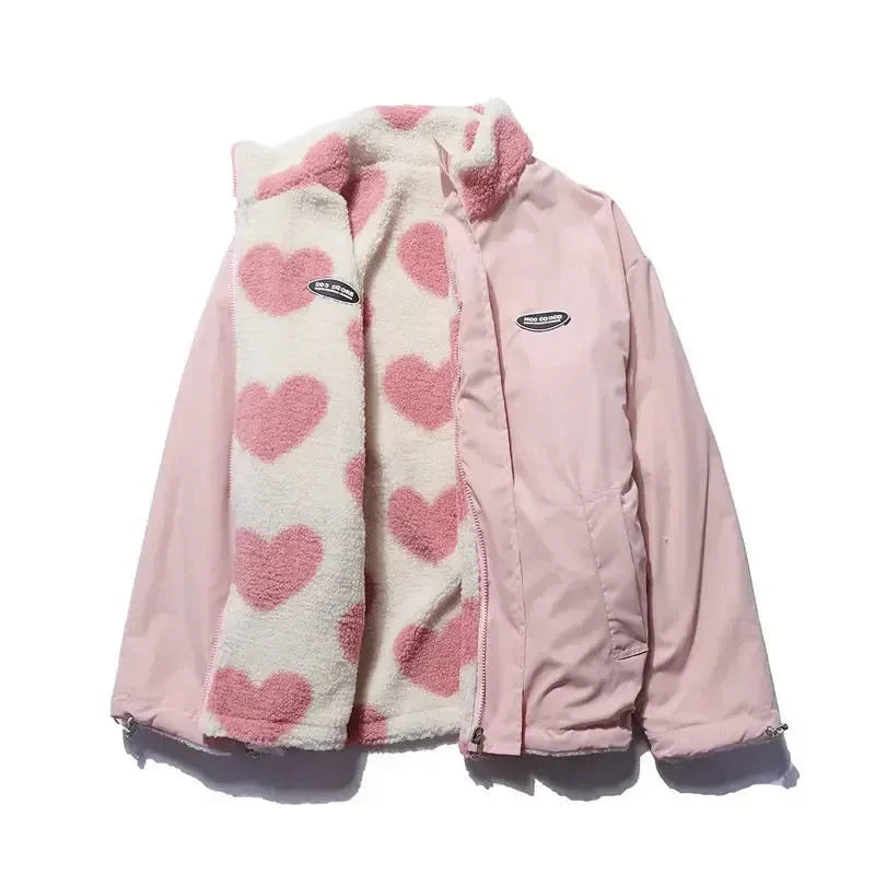 Freya | Reversible Heart Jacket