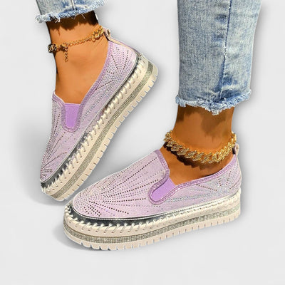 Sable | Slip-on med glitrende steindetaljer