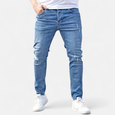 Ermes™ | Slim Fit Jeans med Rivet Design