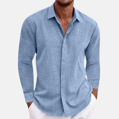 Giancarlo™ | Klassisk Lin Skjorte