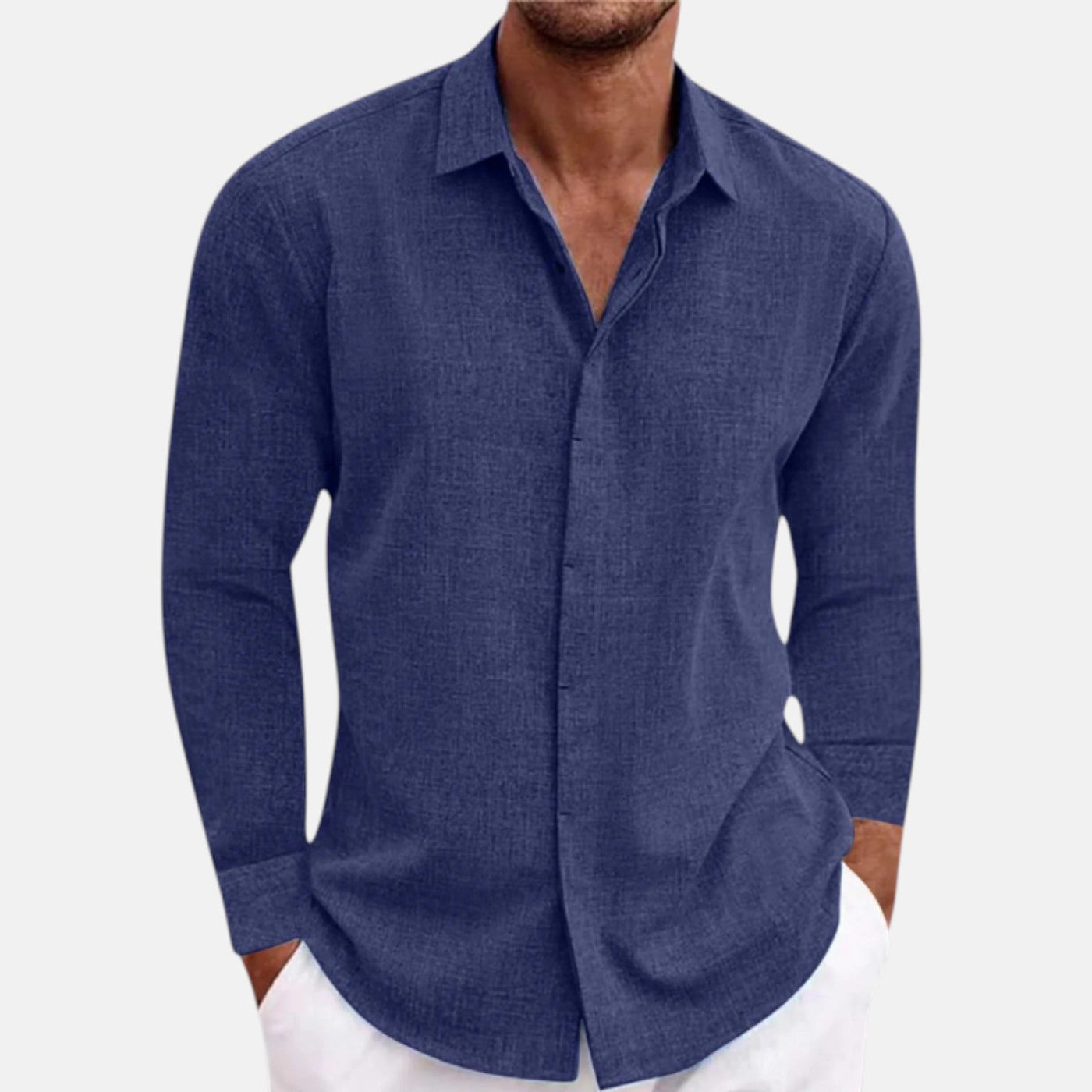 Giancarlo™ | Klassisk Lin Skjorte