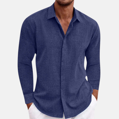 Giancarlo™ | Klassisk Lin Skjorte